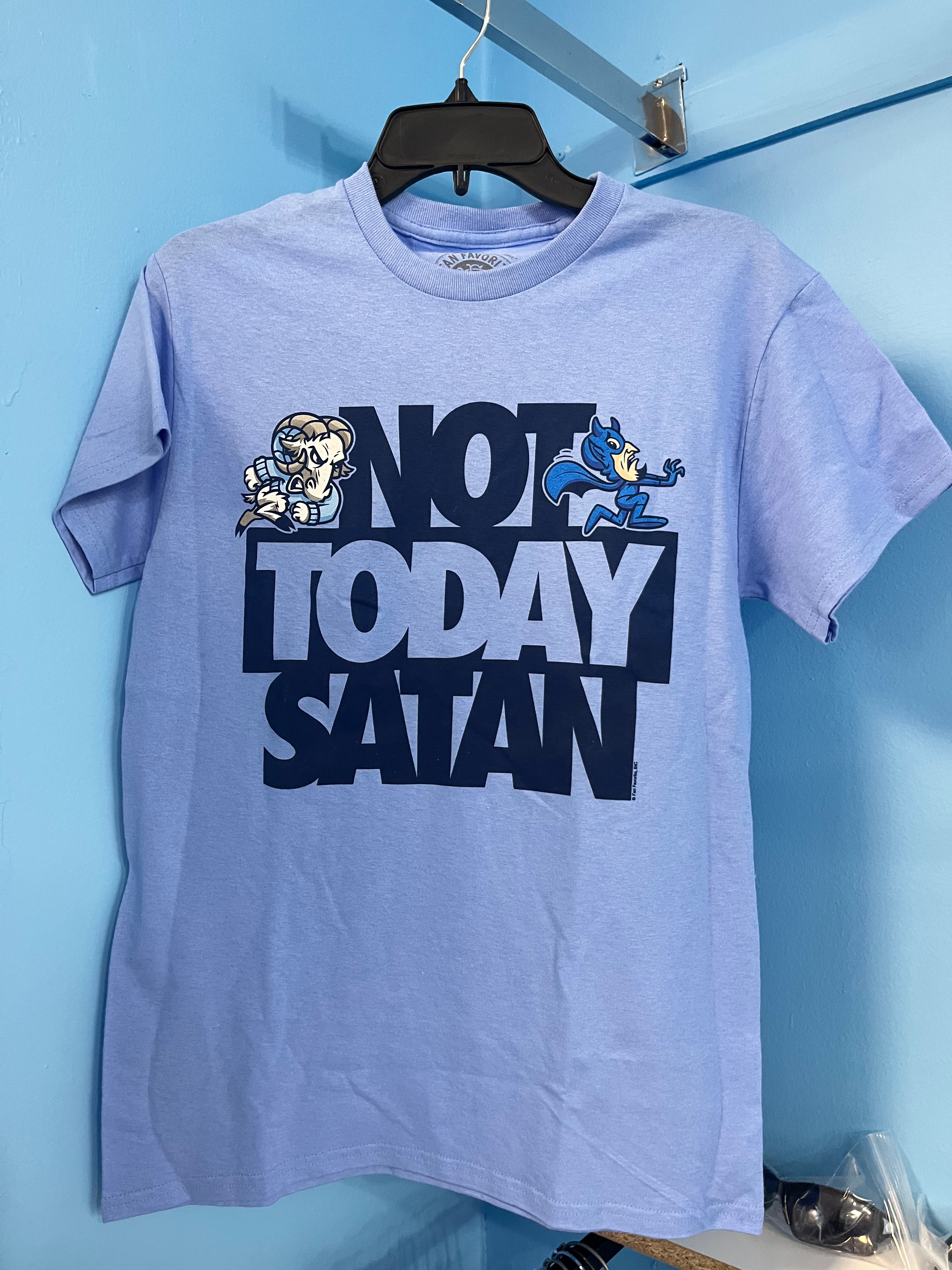 Not today top satan shirt
