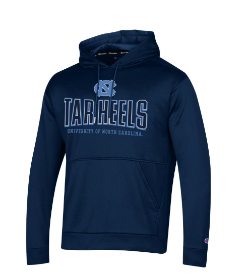Men s Polyester UNC Tarheels Navy Hoodie Classic Carolina