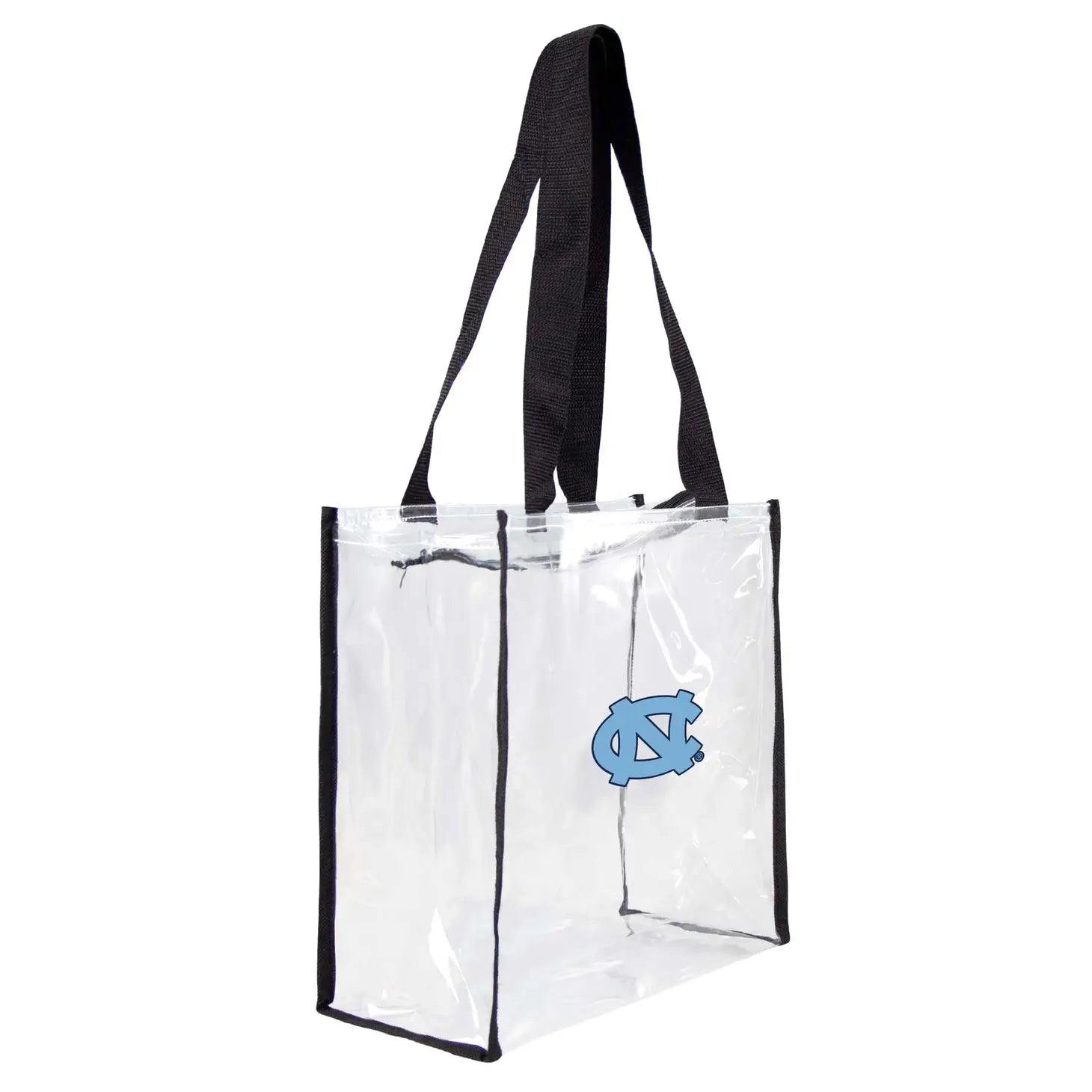 UNC Stadium Clear Tote with Zipper