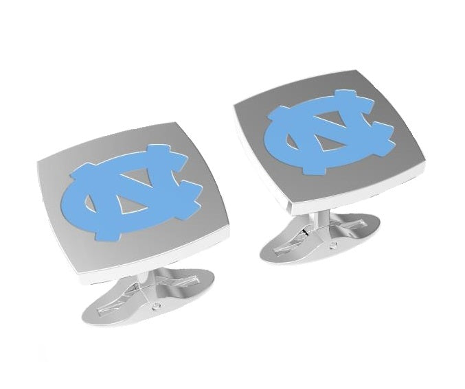 North Carolina Drip Stainless Steel Enamel Cuff Links