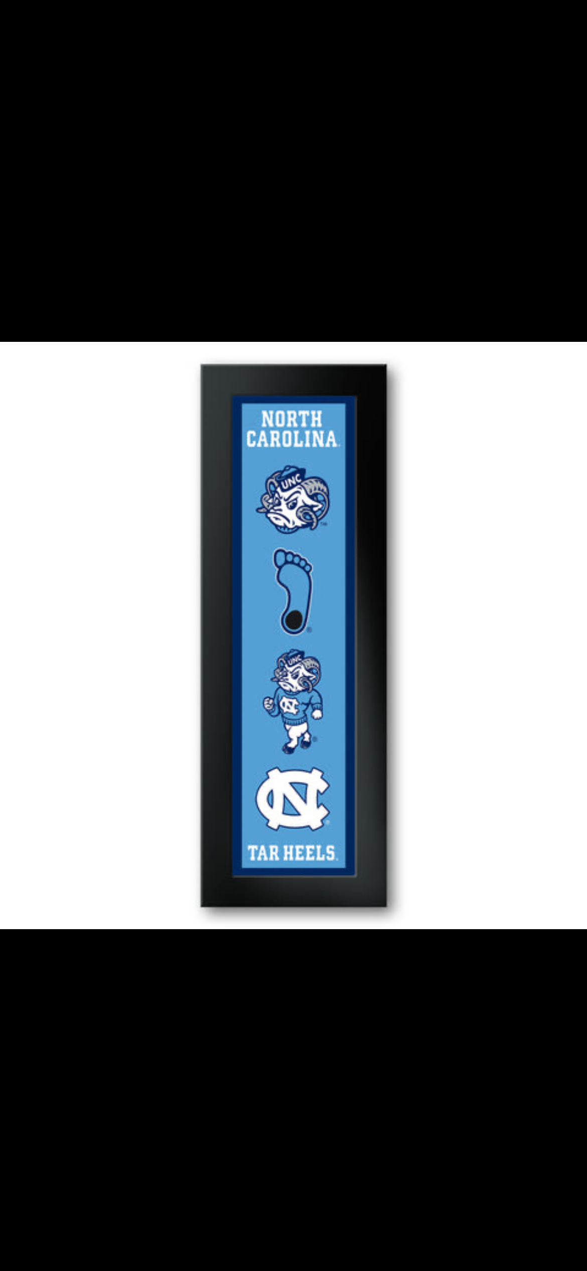 UNC Framed Heritage Print