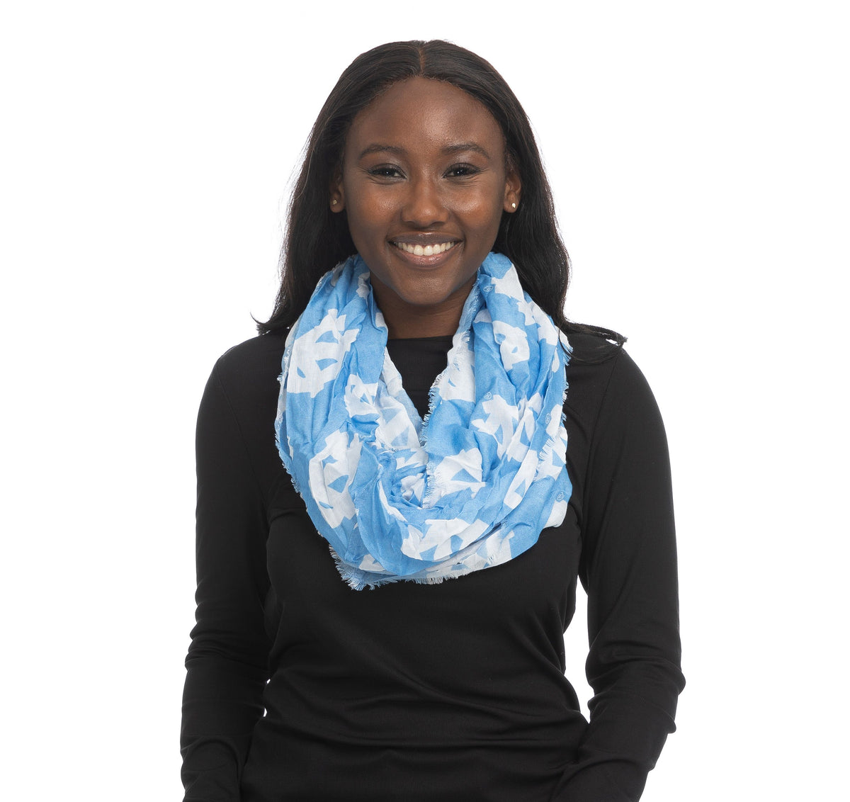 UNC Blue Logo Scarf