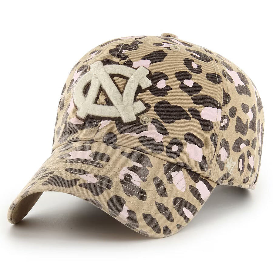 Feline Print UNC Logo hat