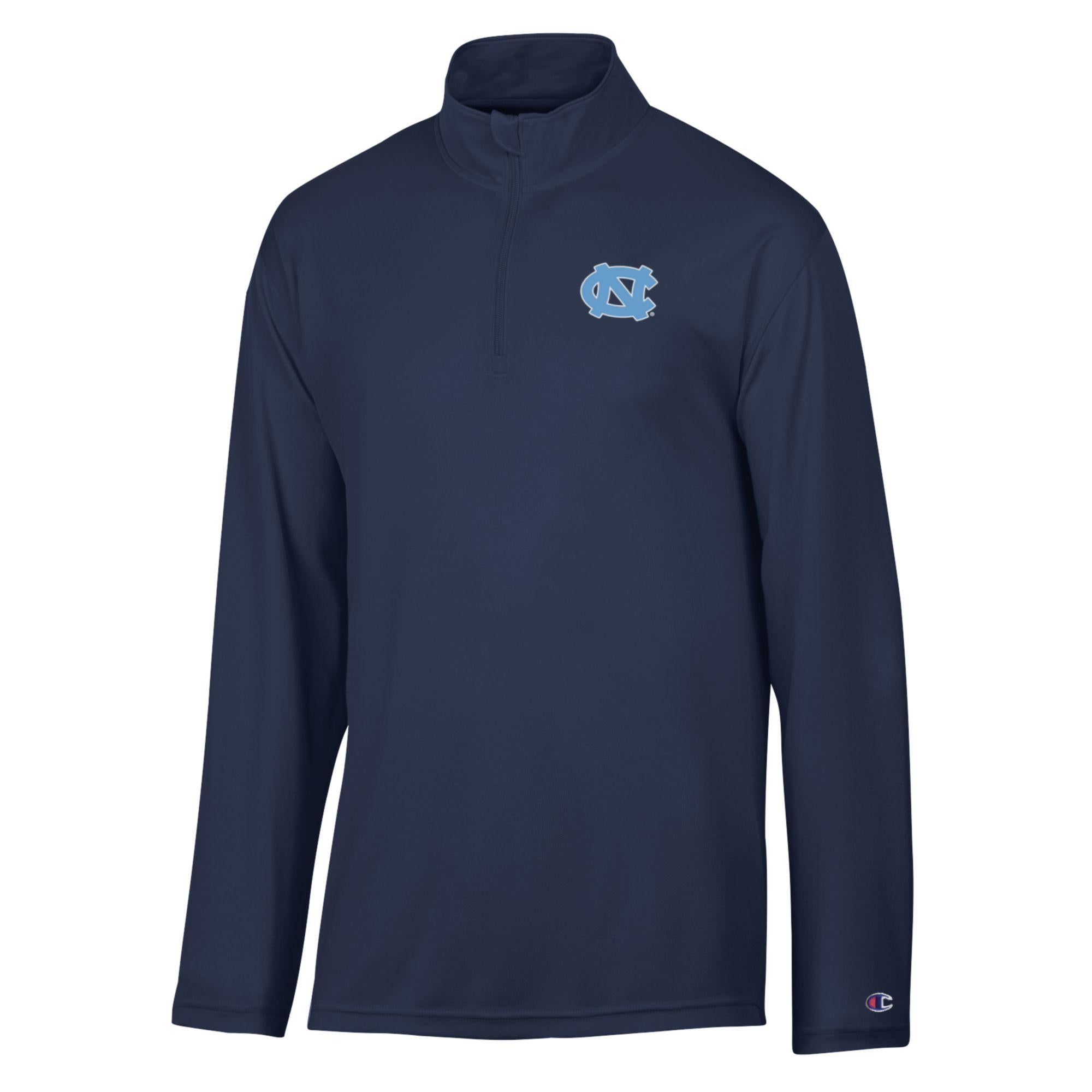 Men's Mesh Quarter Zip Navy Jacket