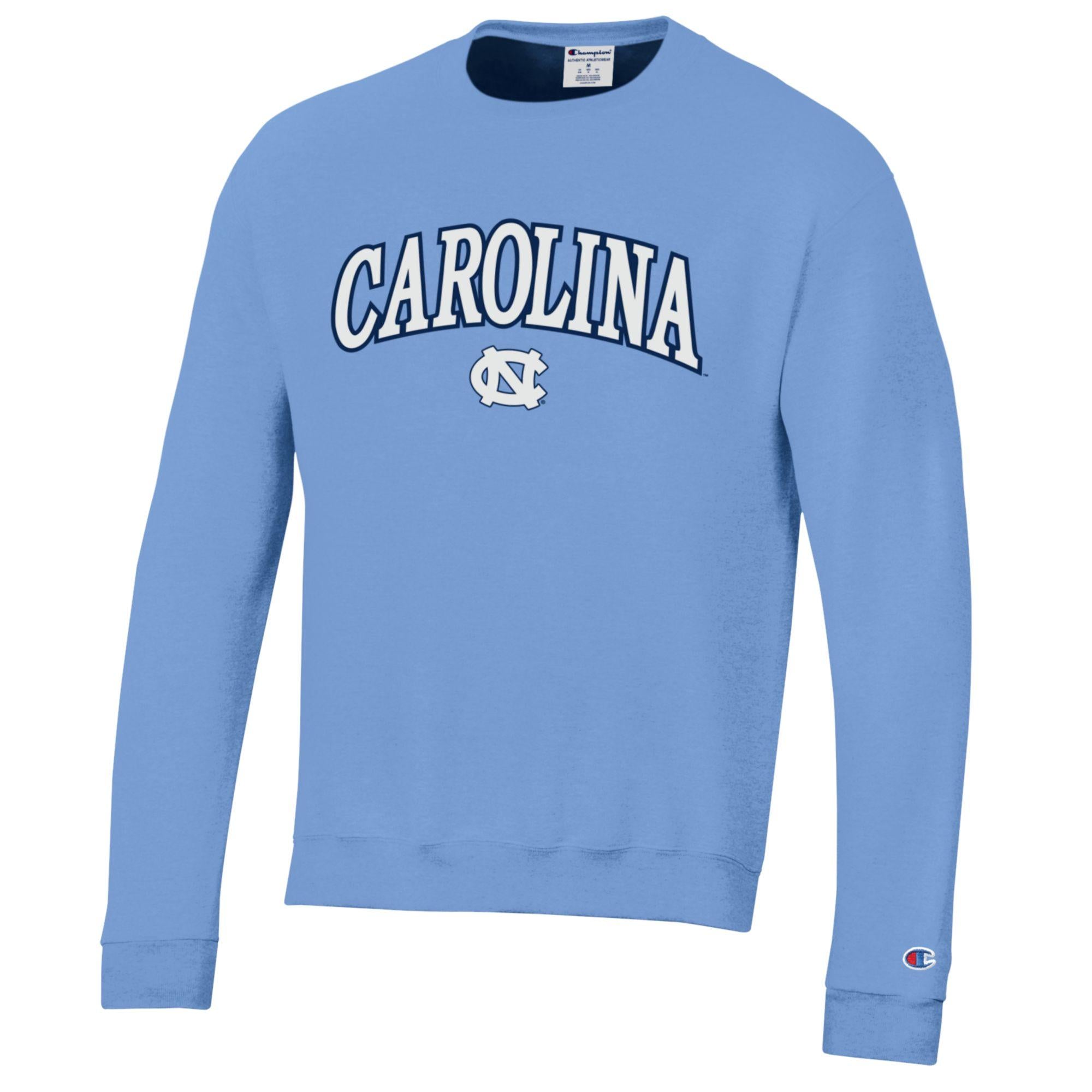 Carolina Embroidered Logo Crewneck