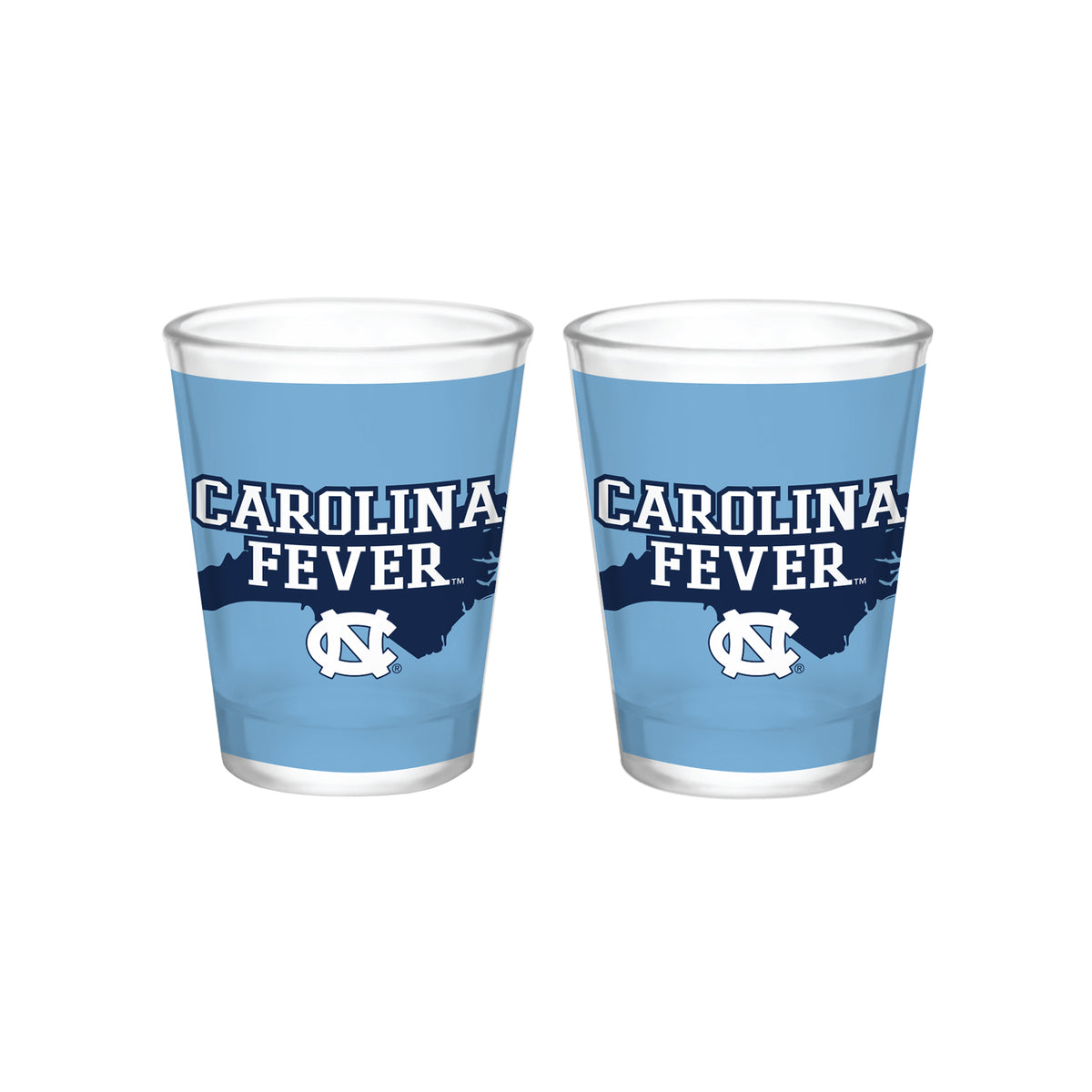 Carolina Fever Shot Glass