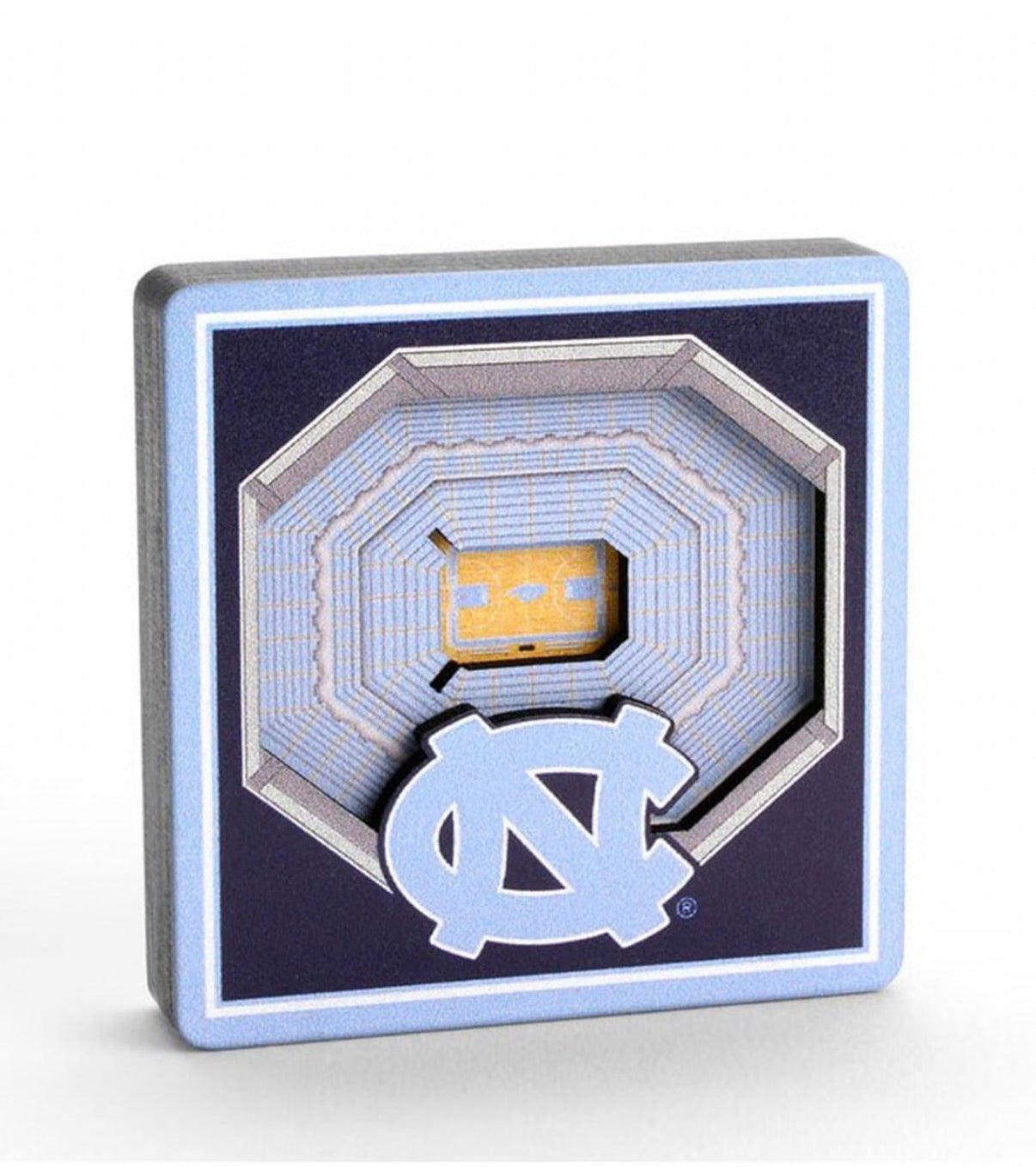UNC Logo 3D Stadium Magnet
