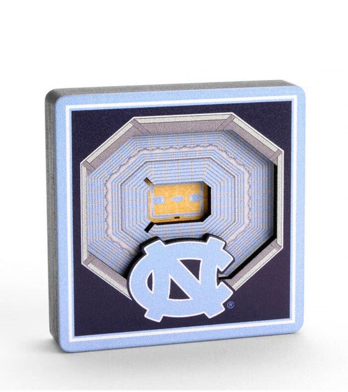 UNC Logo 3D Stadium Magnet