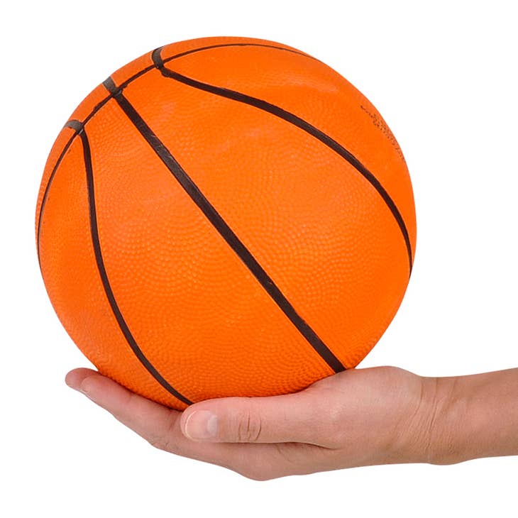 7" Mini Orange Basketball