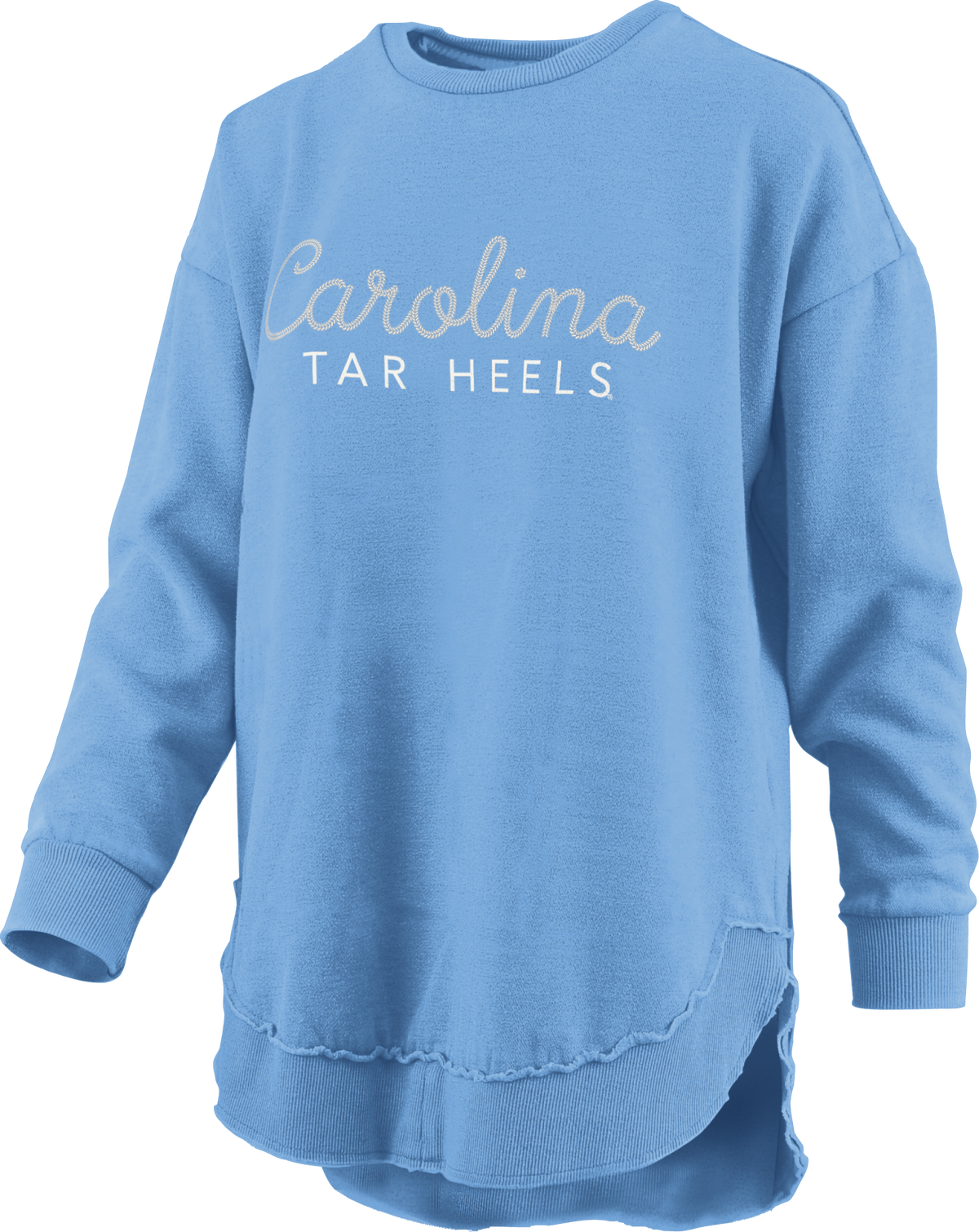 Carolina Tar Heels Chain Stitch Crewneck