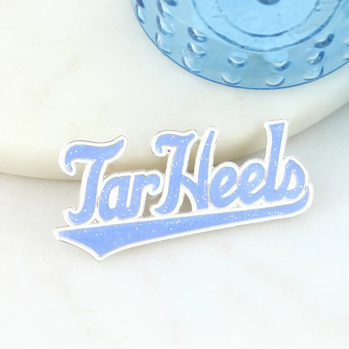 UNC Tar Heels Slogan Pin