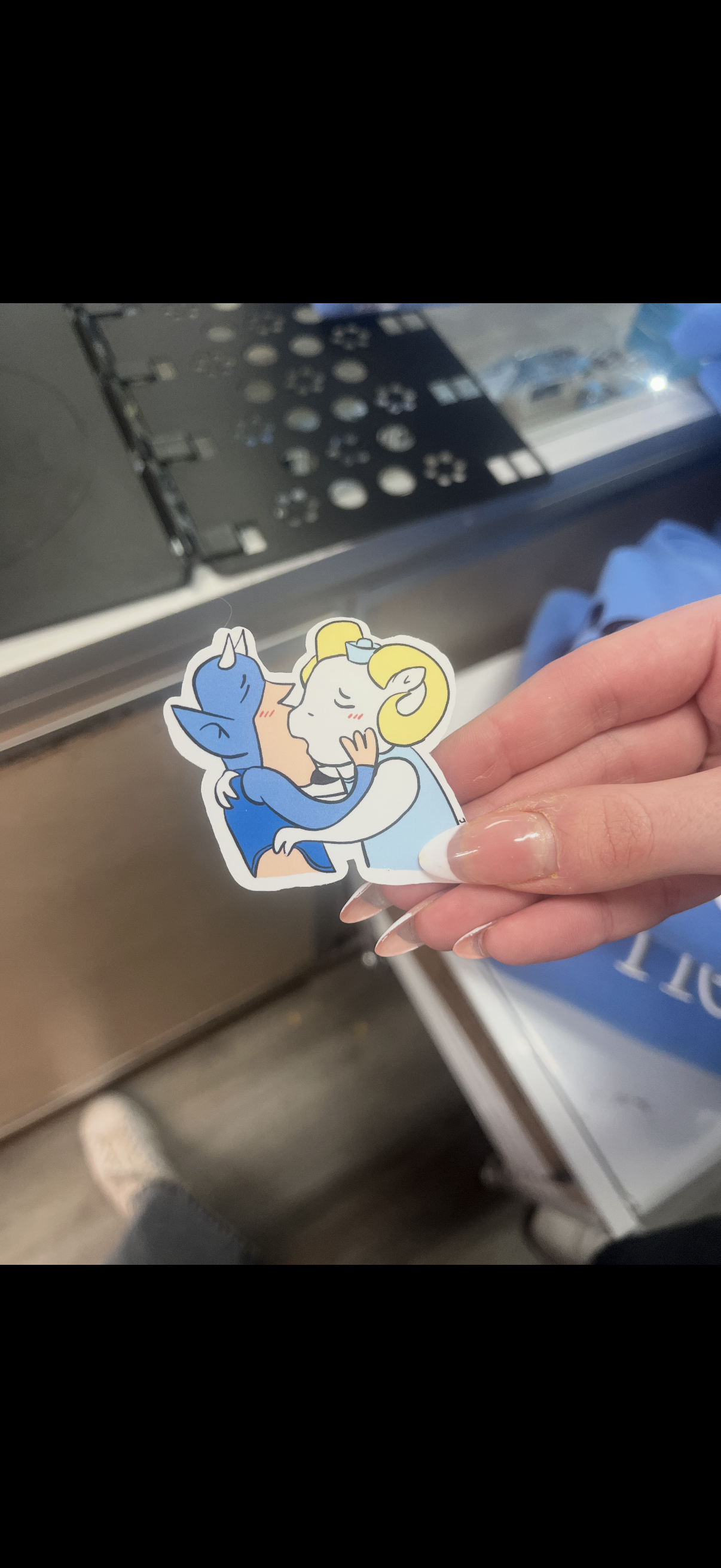 UNC Heated Rivalry Sticker