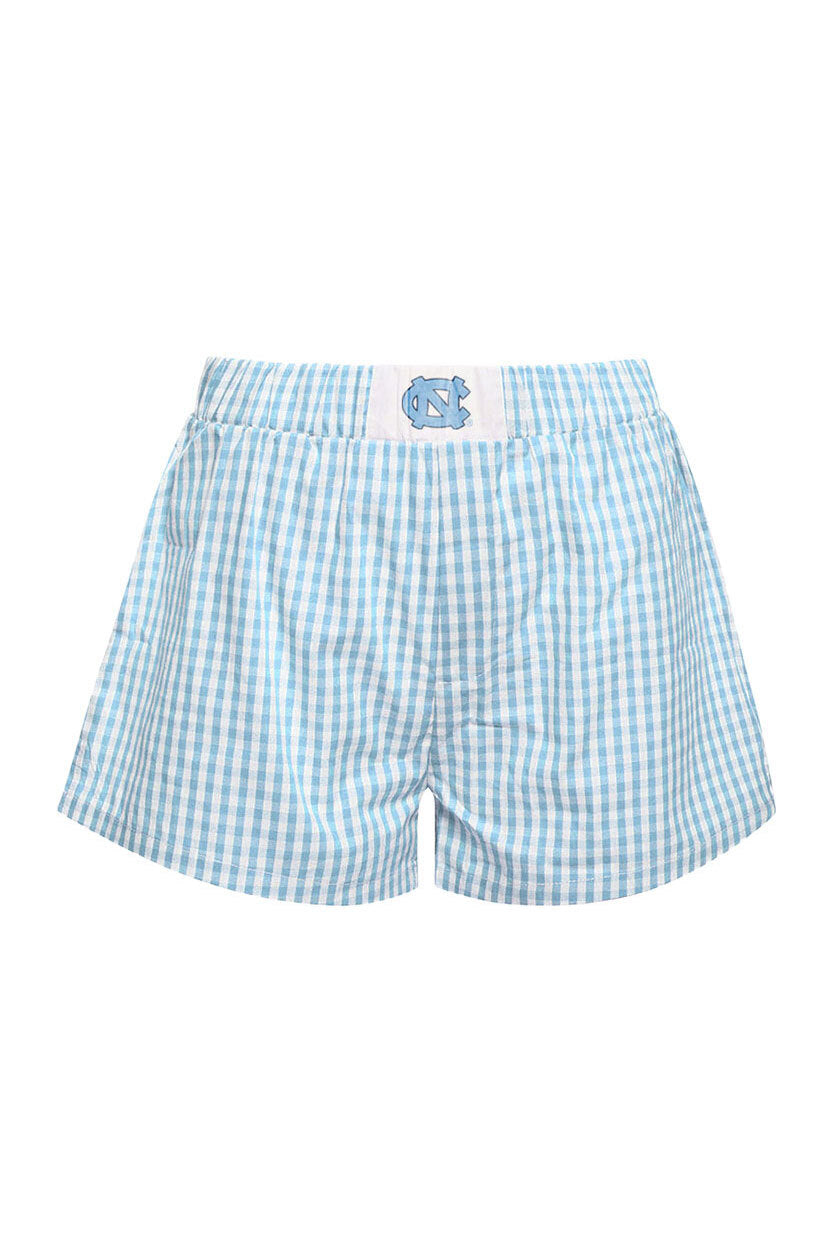 UNC Gingham Shorts