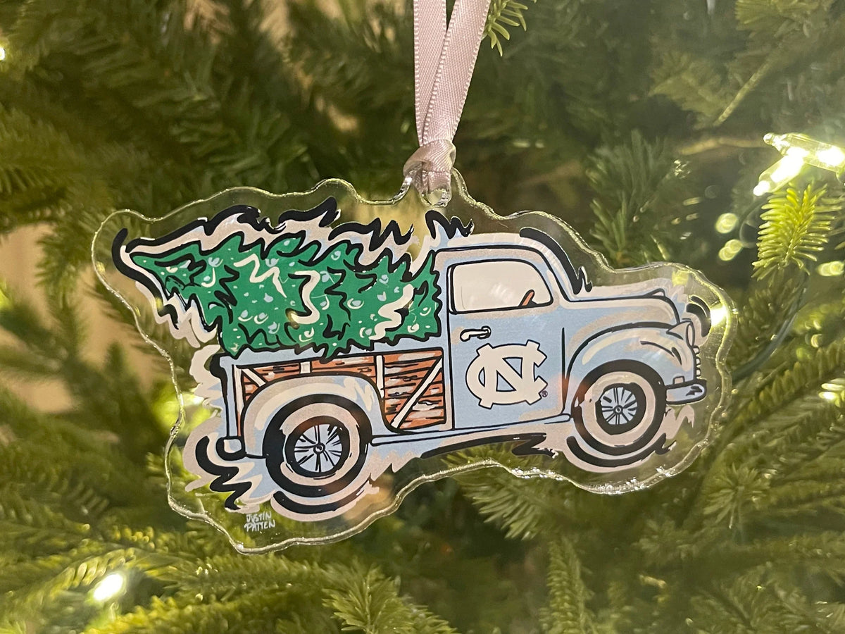 UNC Truck Ornament