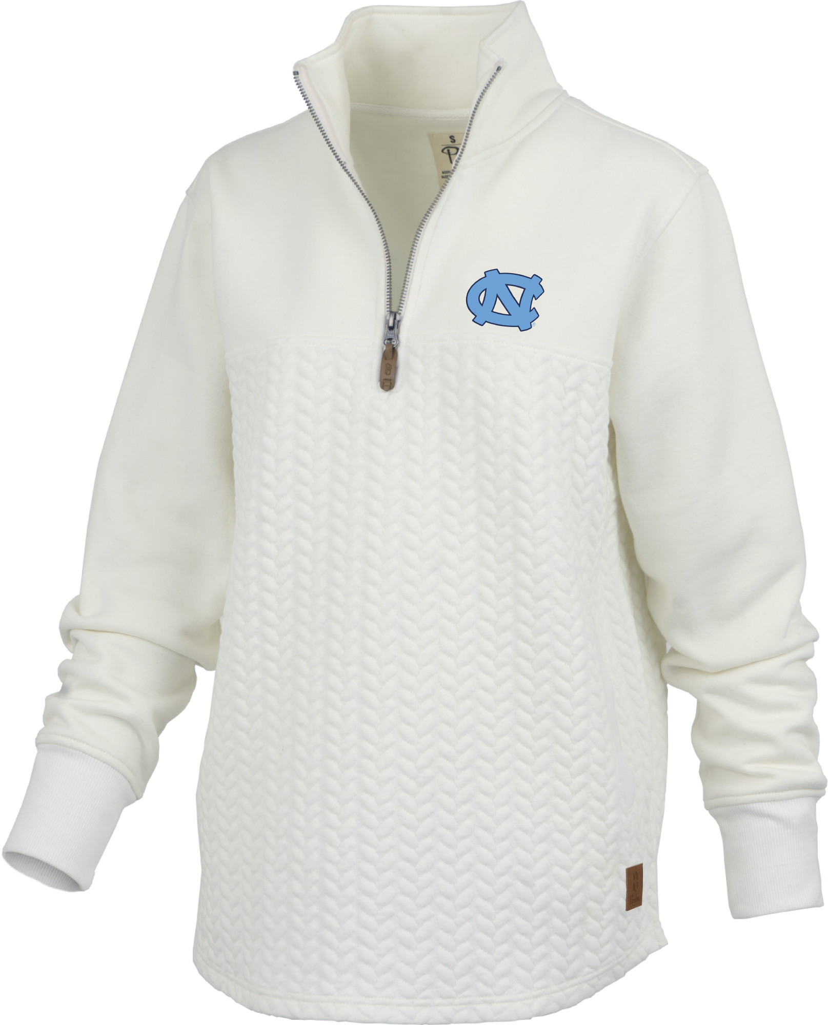 North Carolina "Mia" - Mock-Neck 1/4 Zip Oversized Fleece