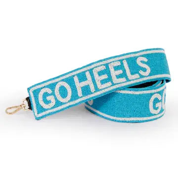 “Go Heels” Beaded Purse Strap