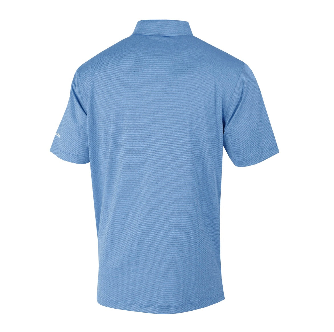 Columbia UNC Logo Striped Polo