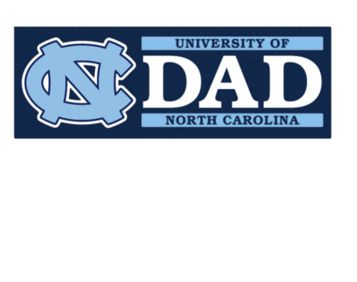 UNC Dad Bar Magnet