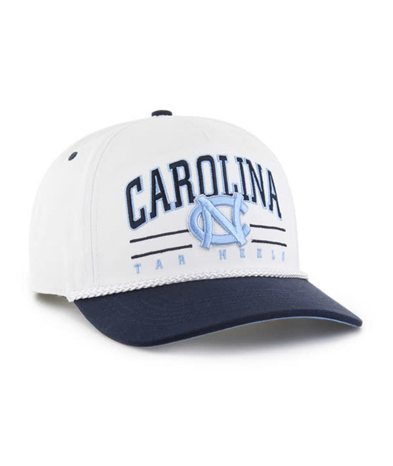 Carolina Tar Heels Logo White Rope Hat
