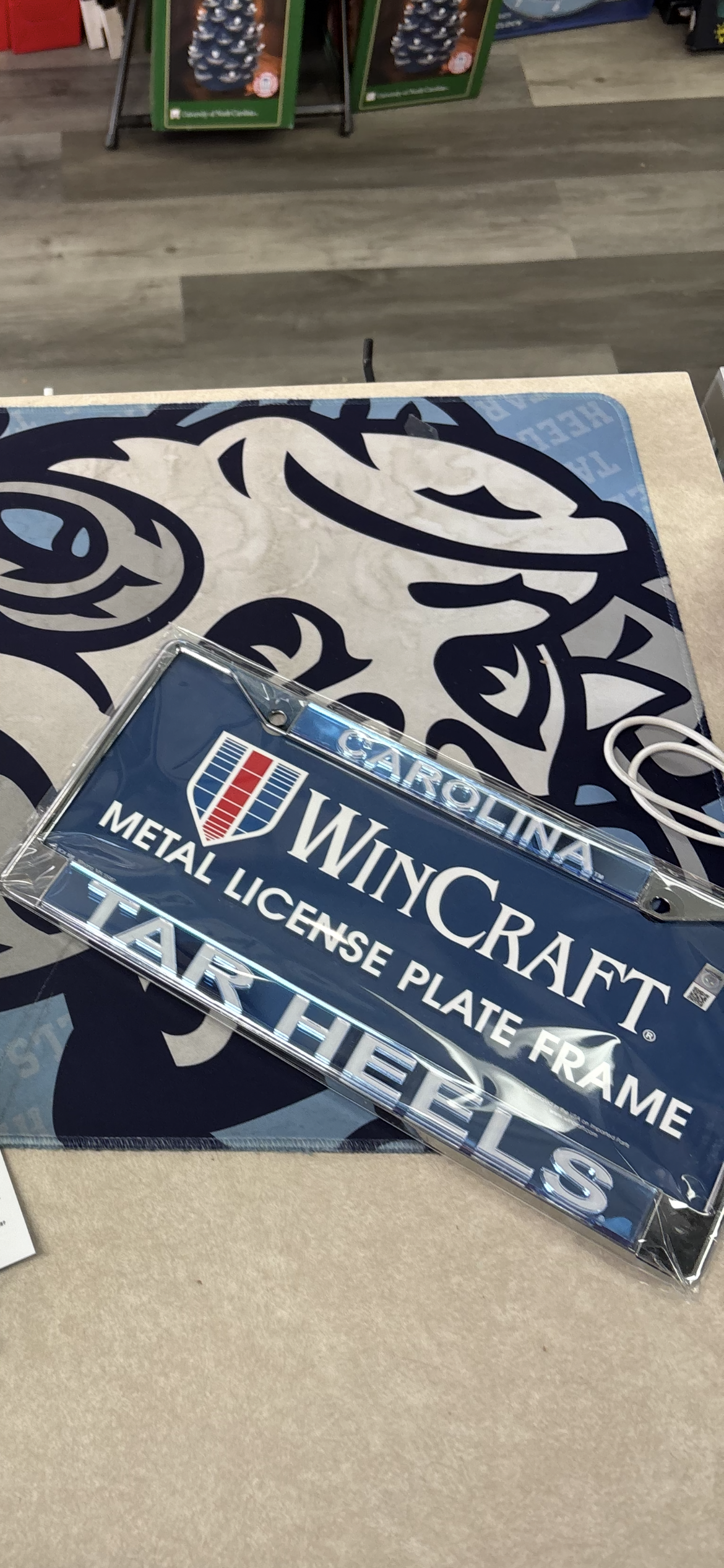 Carolina Tar Heels License Plate Frame