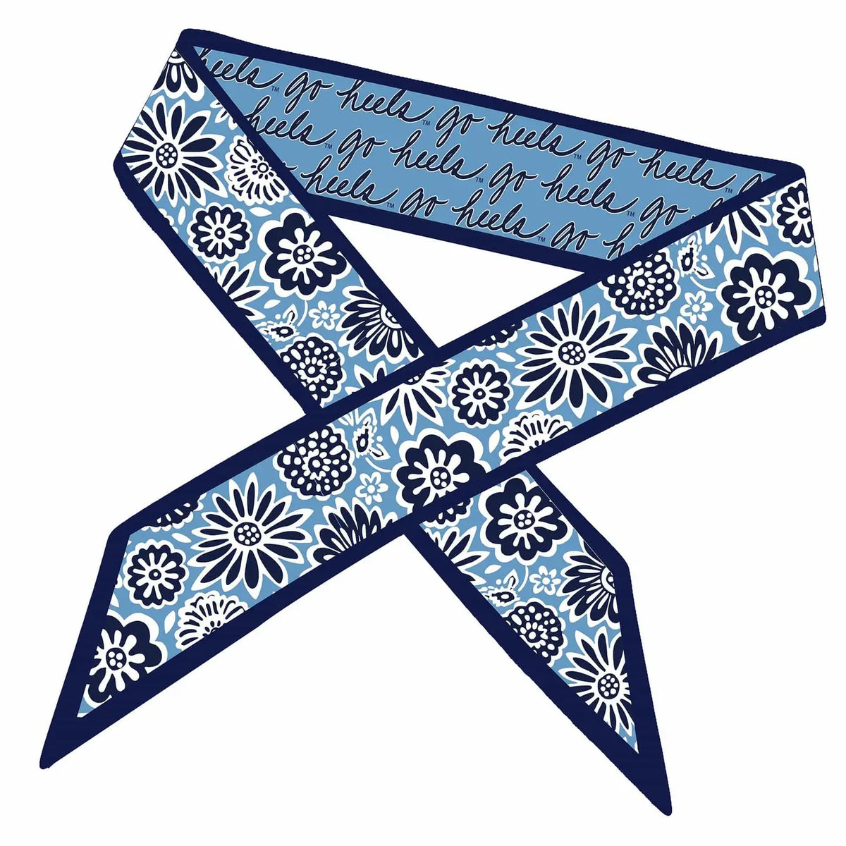 UNC Tar Heels Skinny Scarf