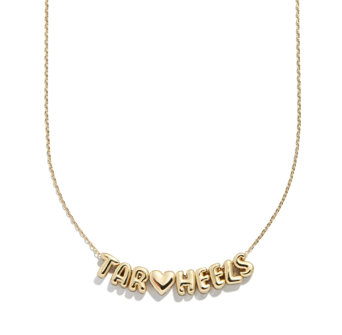 Tar Heels Bubble Necklace