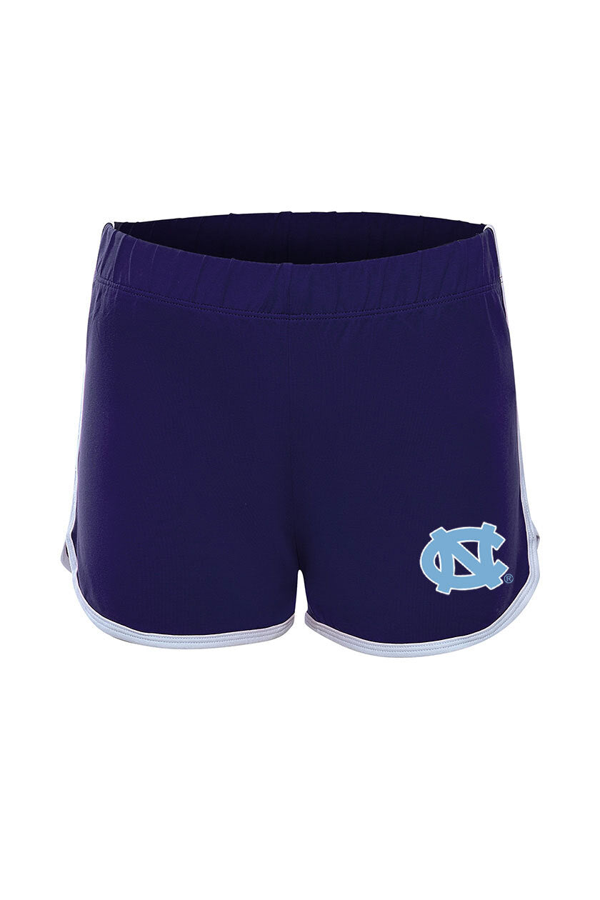 Women's UNC Navy Shorts