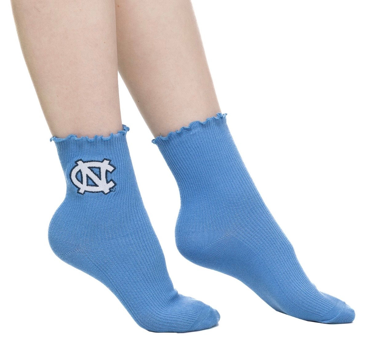 UNC Logo Hem Socks
