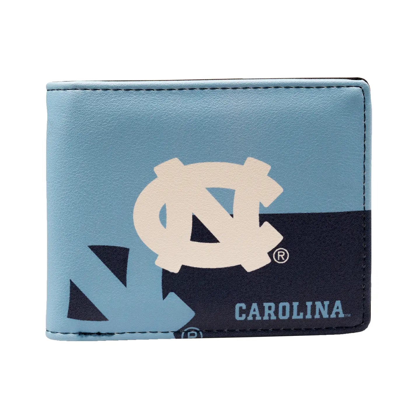 UNC Navy and Blue Bifold Carolina Wallet