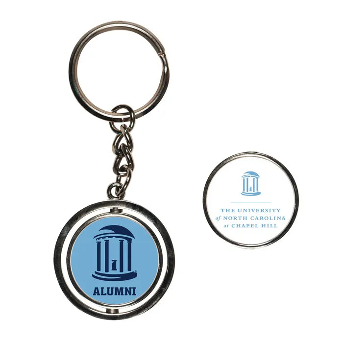 Old Well Alumni Spinner Key Ring