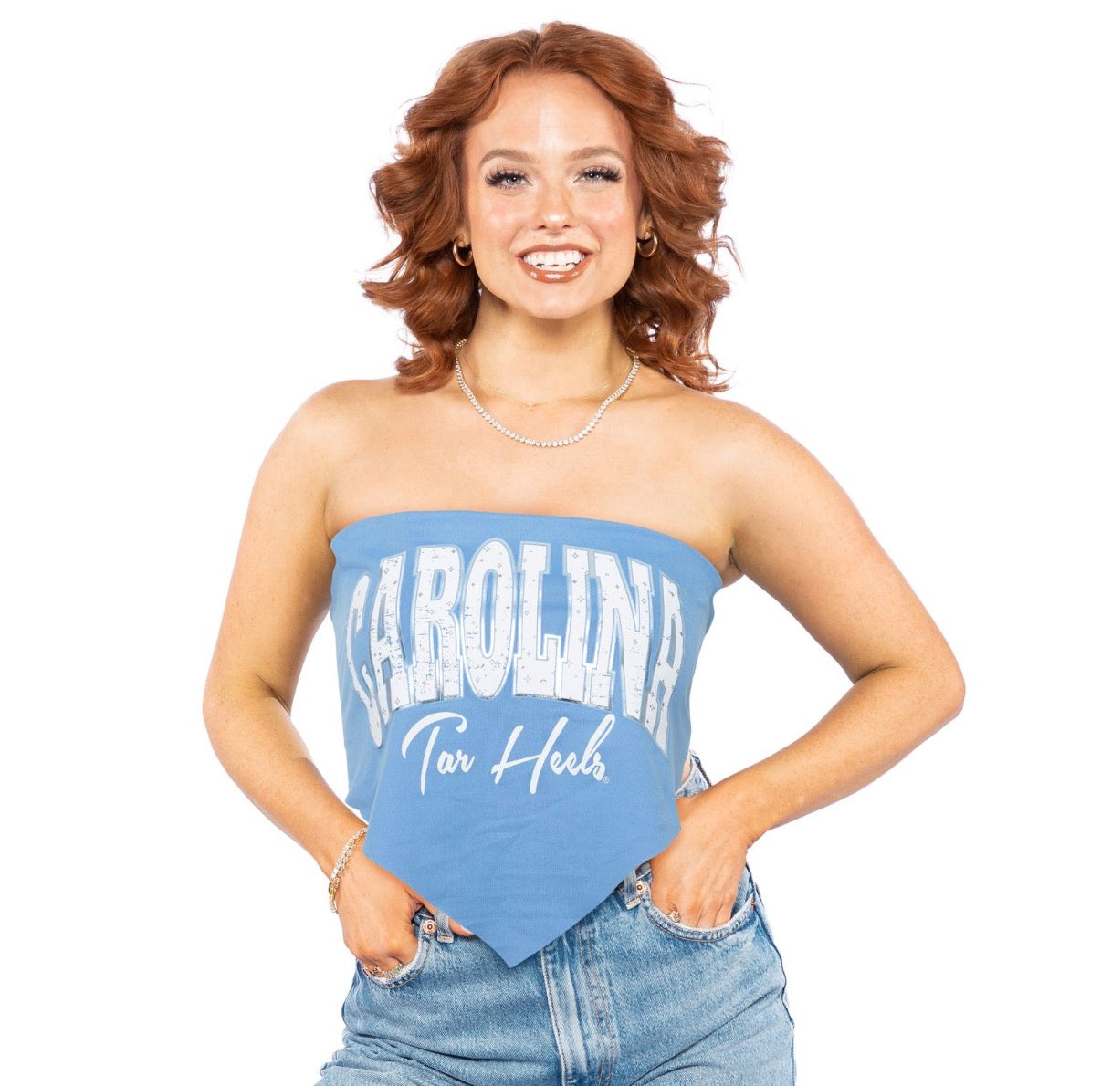 Carolina Tar Heels Bandeau Top