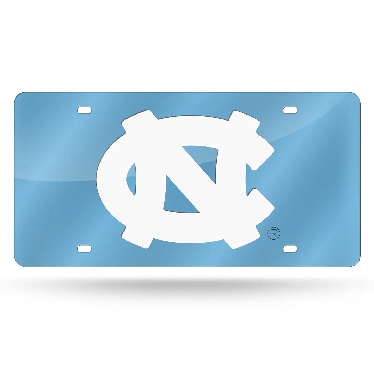 UNC Logo Metal License Plate