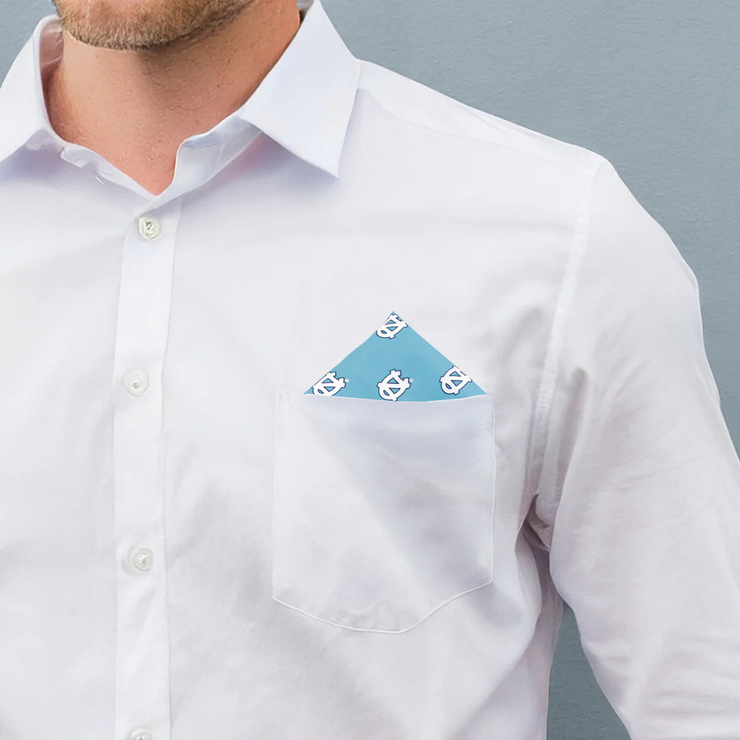 UNC Kerchief Pocket Square