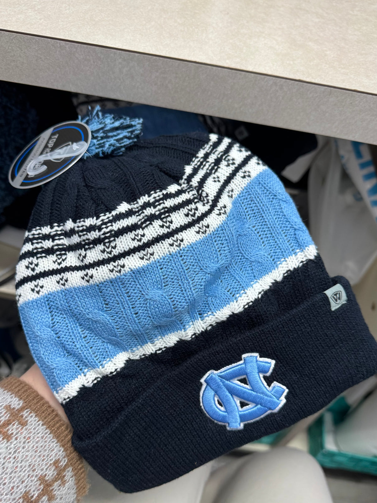 UNC Logo Knit Beanie