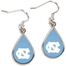 UNC Teardrop Dangling Earrings