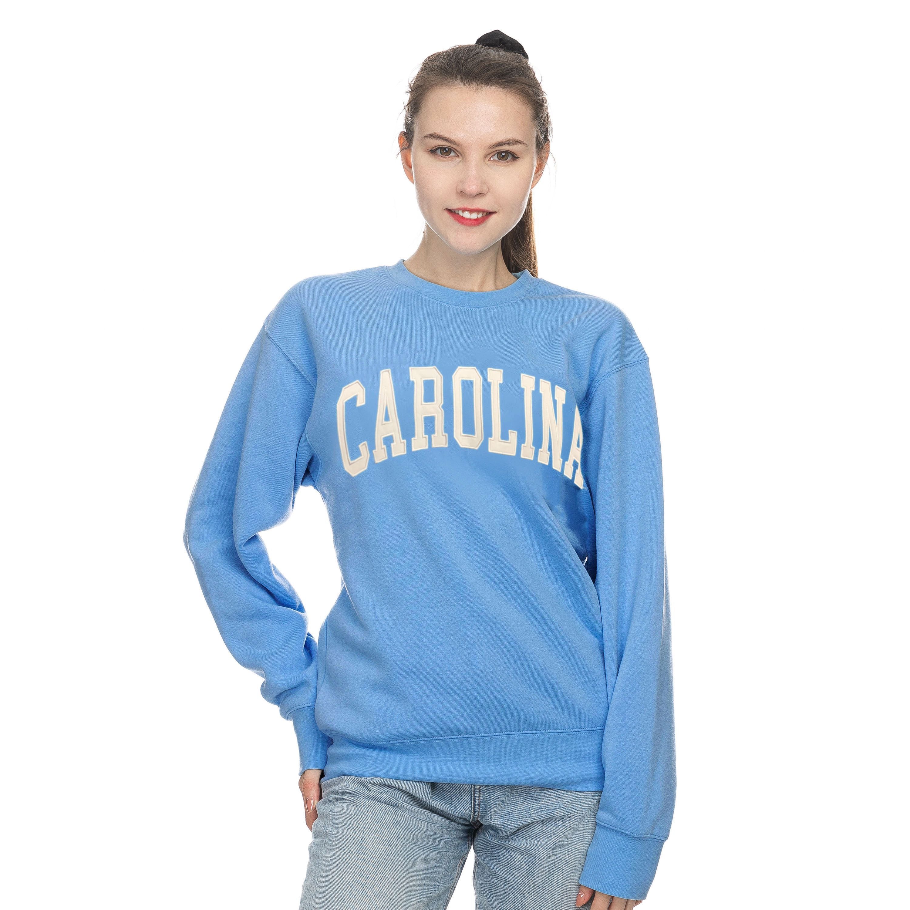 Carolina Embroidered Sport Crewneck