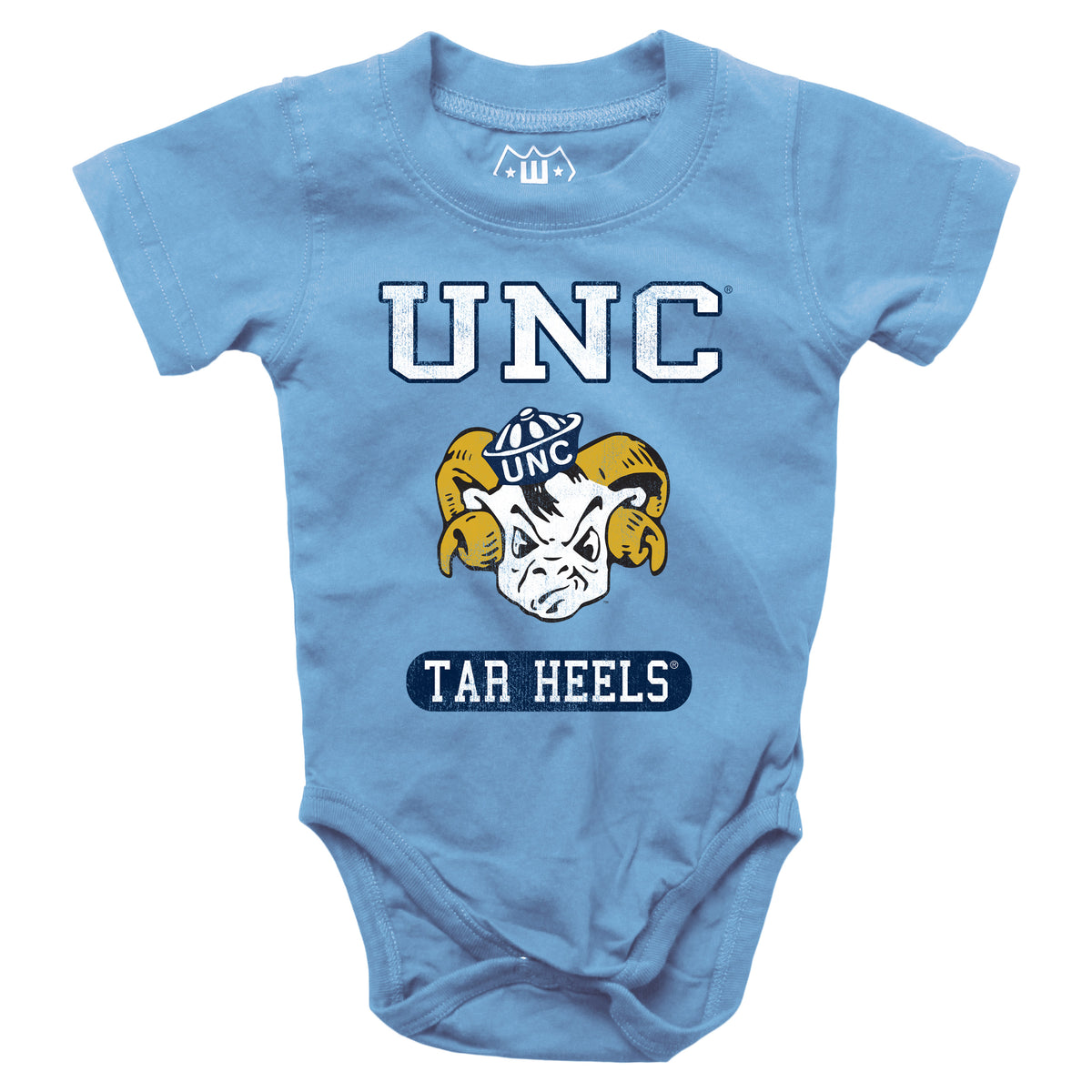 UNC Vintage Ram Onesie