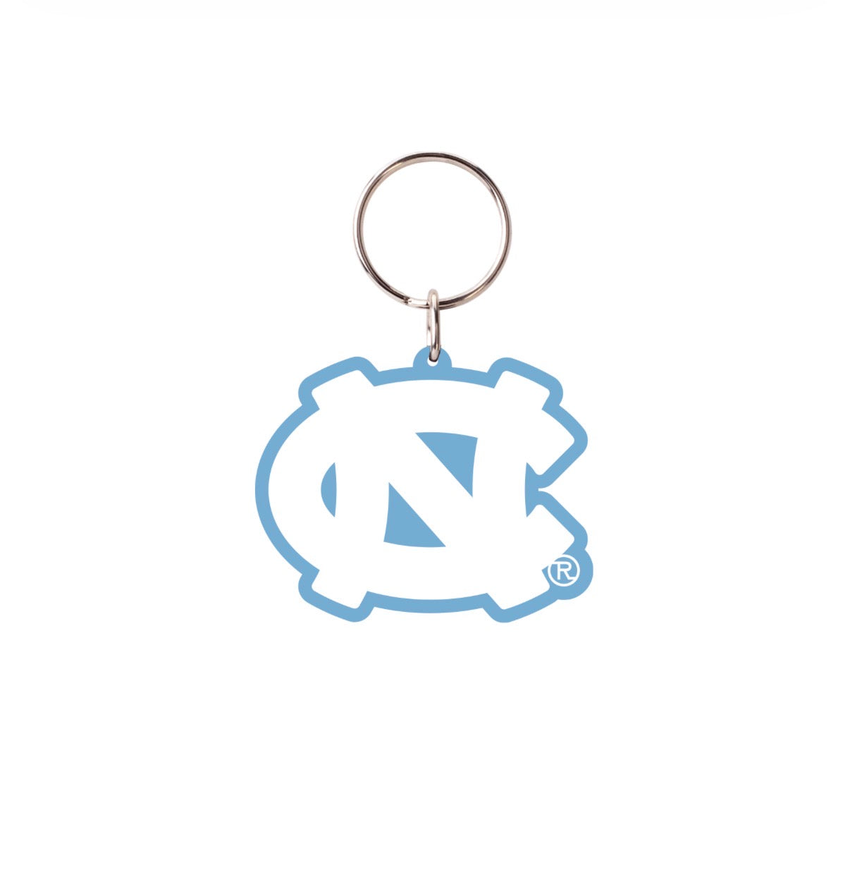 UNC Logo Acrylic Keychain
