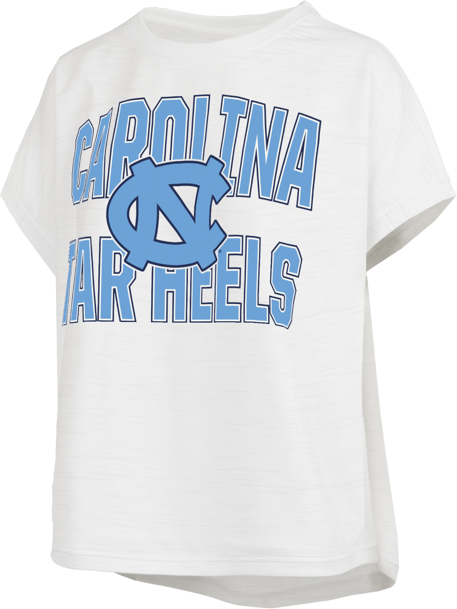 North Carolina "Maxima Glitter" - Short-Sleeve Rounded Bottom Top