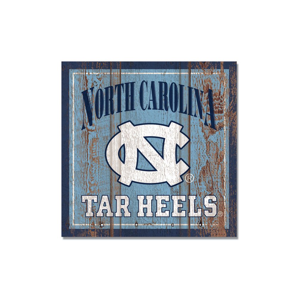 Tar Heels Wood Magnet