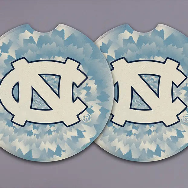 UNC Car Coasters - 2 Pack