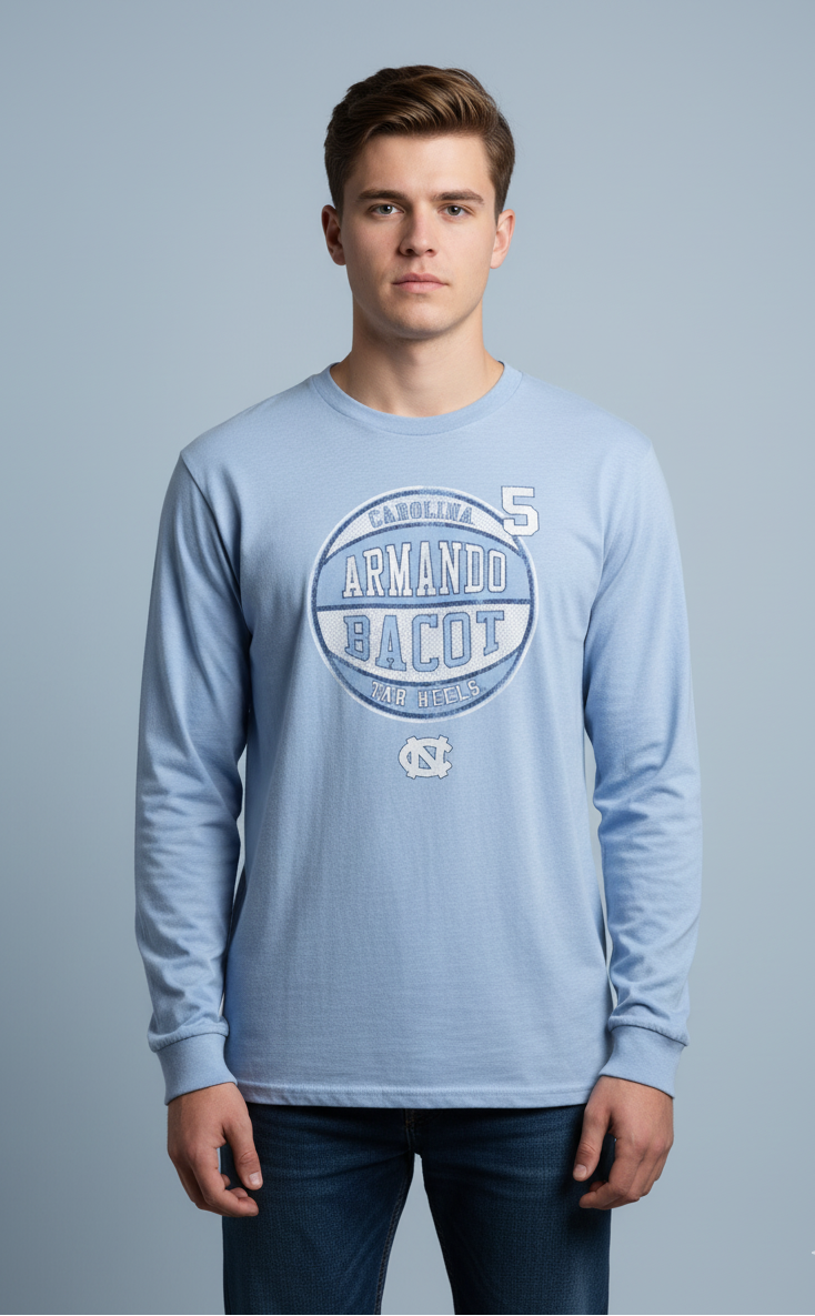 Carolina Basketball Players Long-Sleeve Shirt