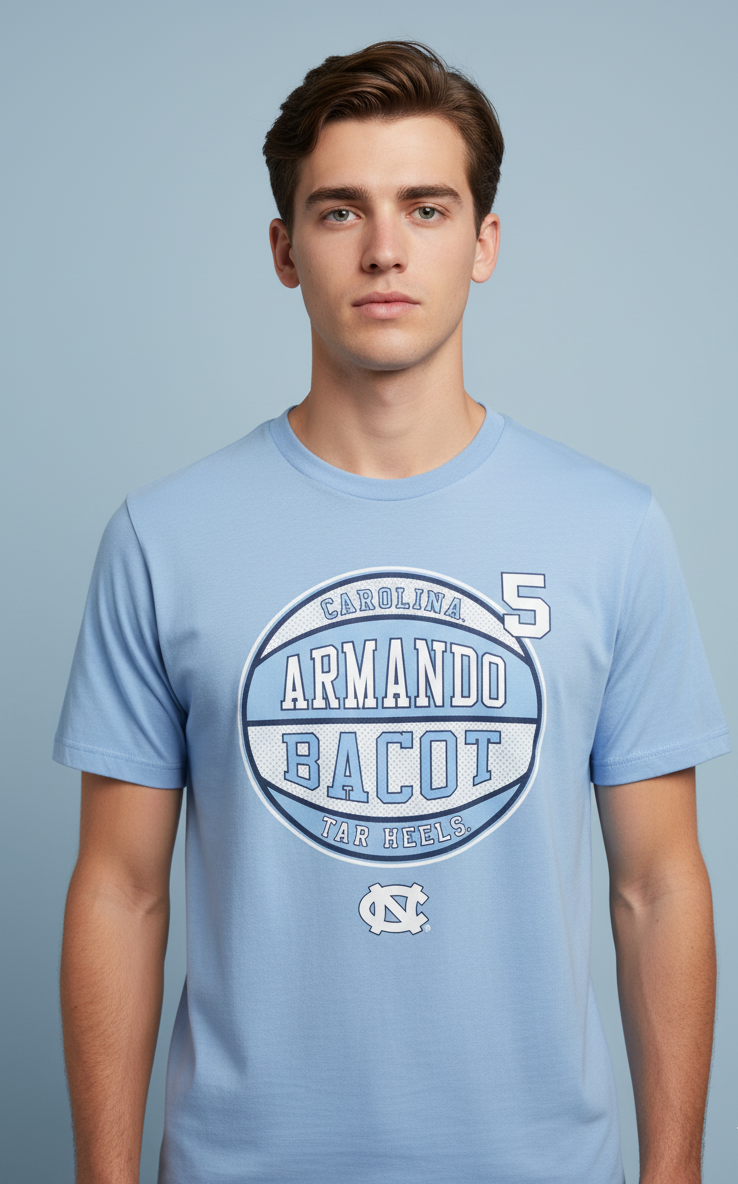 Carolina Basketball Players T-shirt