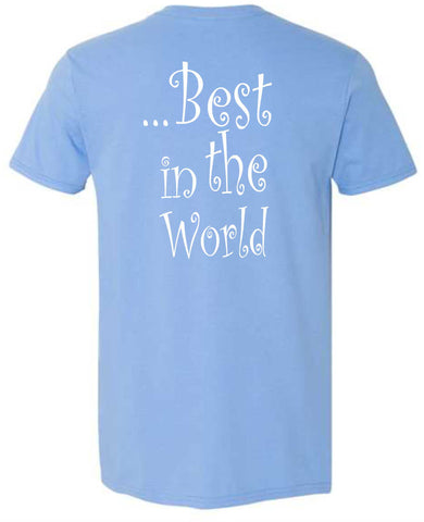 Carolina Girls Best in the World Statement T-shirt