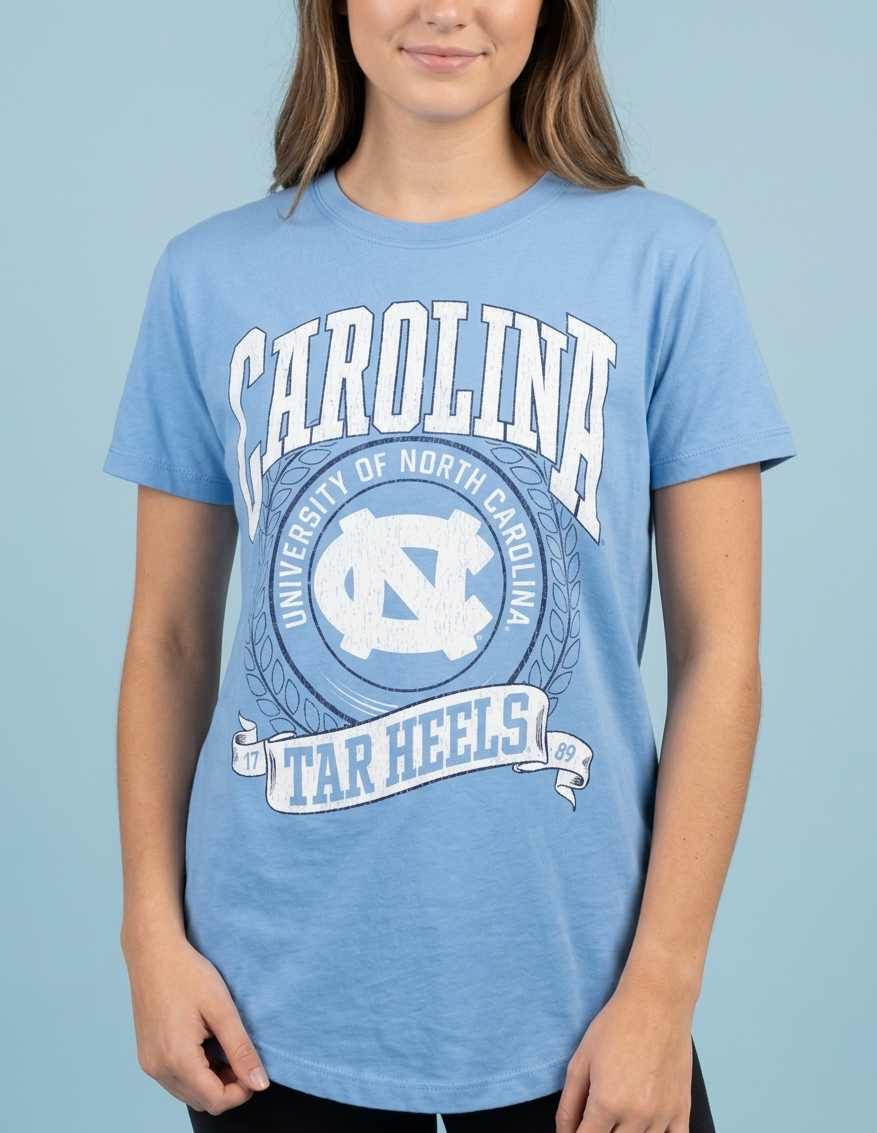 Carolina Kingfisher Short-Sleeve Top