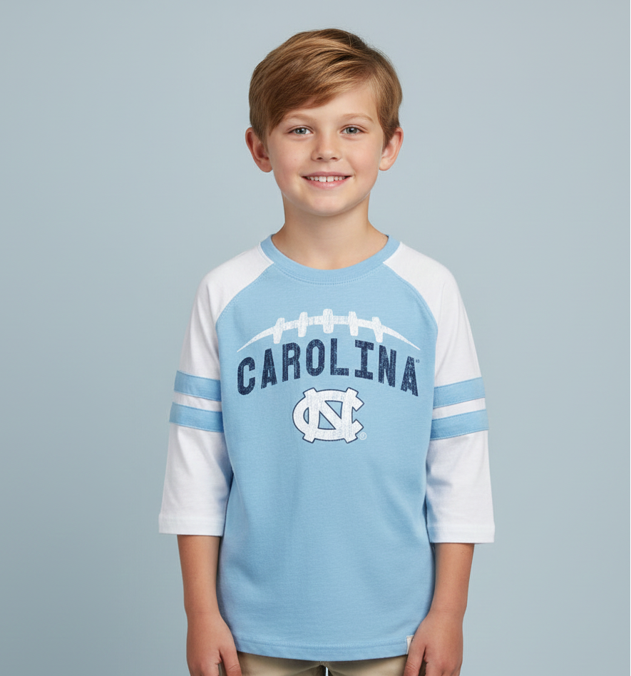 Carolina Raglan Shirt - Kids