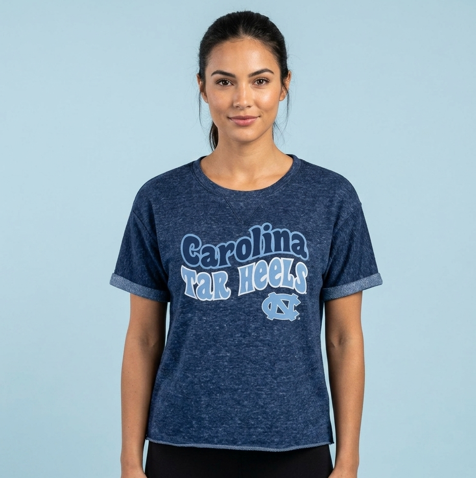 Carolina Tar Heels Ladies Terry Top