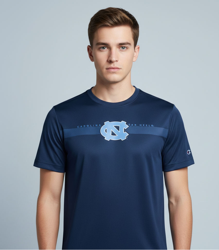 Carolina Tar Heels Navy Dri-Fit Shirt