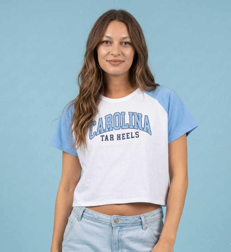 Carolina Tar Heels Raglan Tee