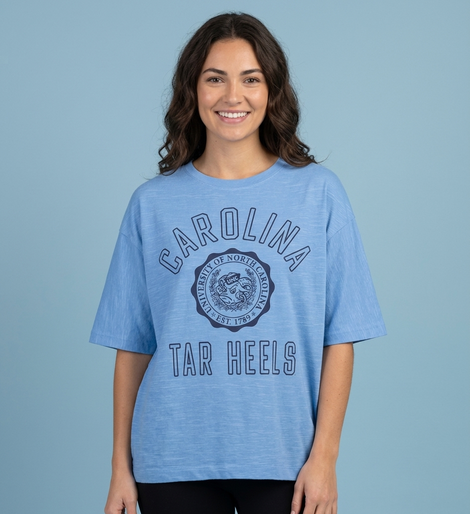 Carolina Tar Heels “Cameron” Oversized Top